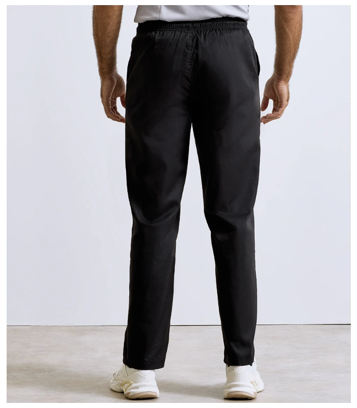 Premier Premier Essential Chef's Trousers in BK/WH