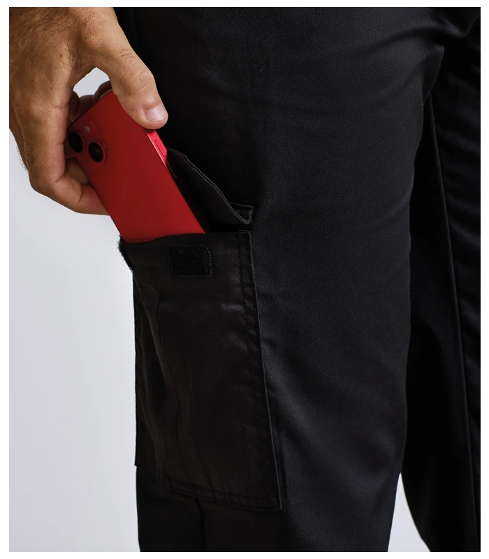 Premier Premier Essential Chef's Cargo Trousers in BLK