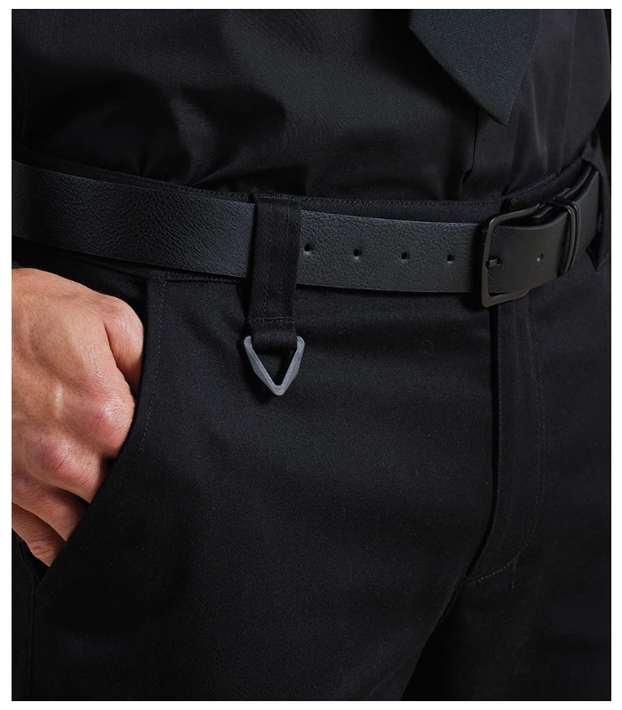 Premier Premier Unisex Stretchchecker Work Cargo Trousers in NAV