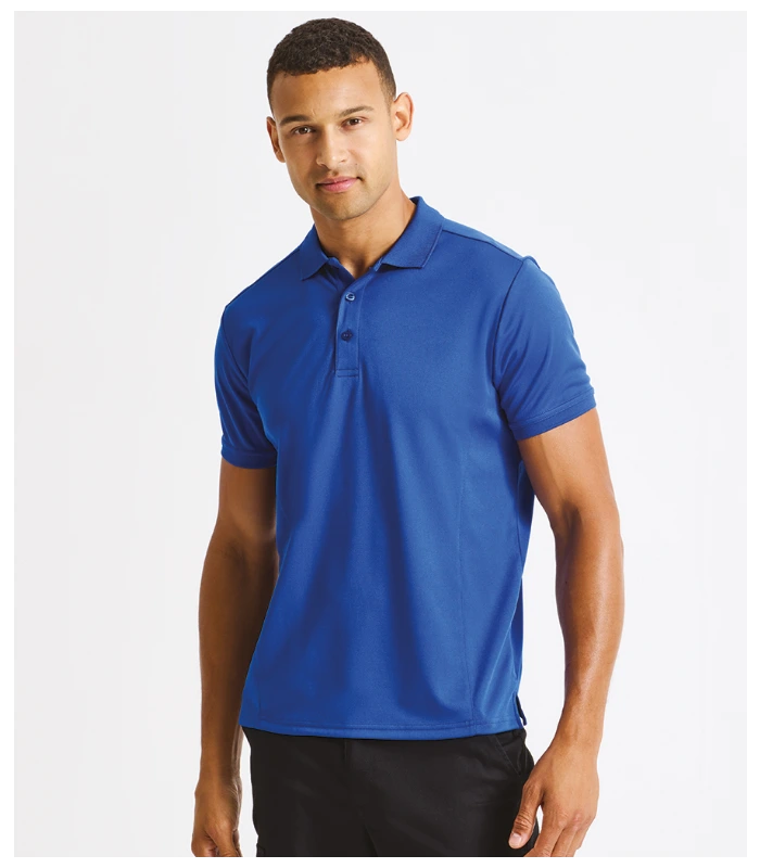 Premier Premier Coolchecker® Piqué Polo Shirt in RED