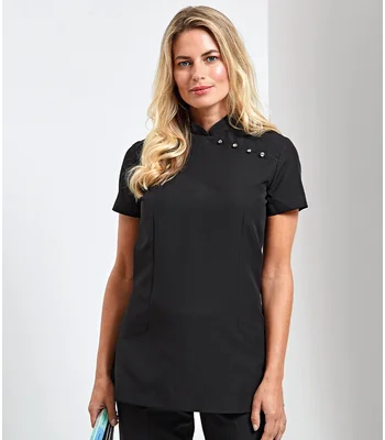 Premier Premier Ladies Mika Short Sleeve Tunic in BLK