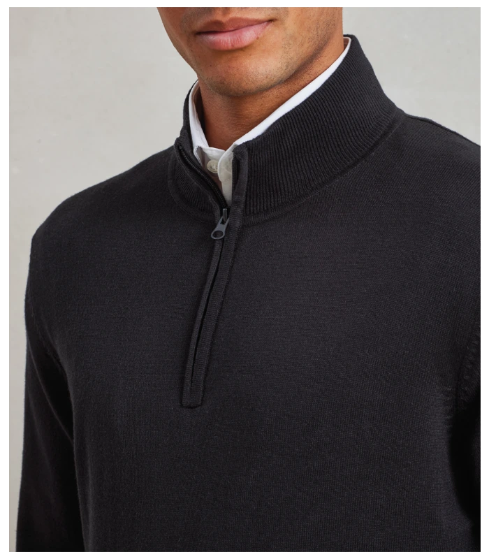 Premier Premier Zip Neck Sweater in CHA