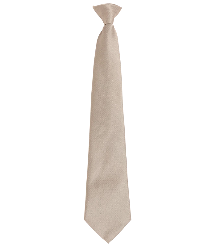 Premier Premier 'Colours' Fashion Clip Tie in KHA