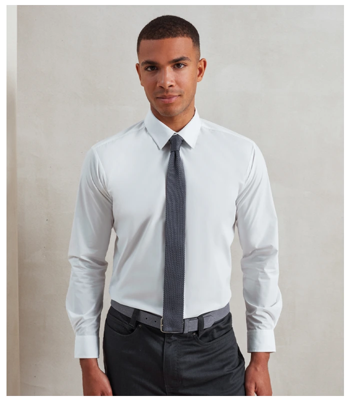 Premier Premier Slim Knitted Tie in STE
