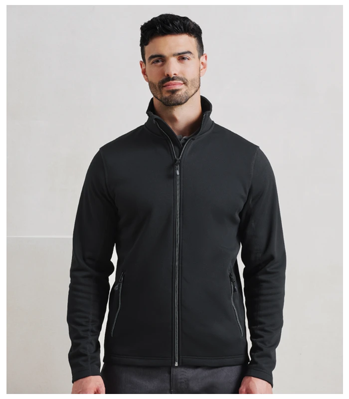 Premier Premier Spun Dyed Recycled Zip Through Sweat Jacket