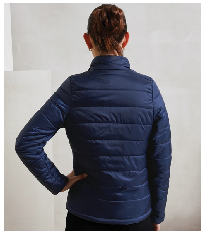 Premier Premier Ladies Recyclight® Padded Jacket in NAV