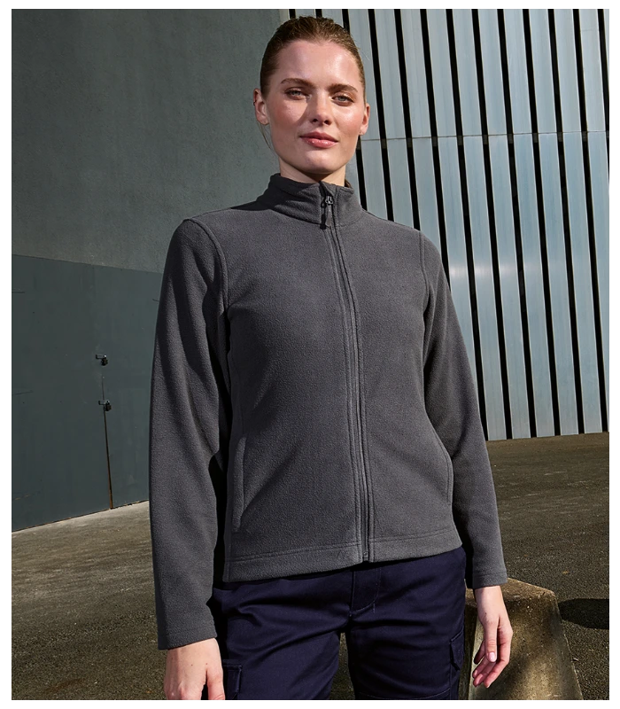 Premier Premier Ladies Recyclight® Full Zip Micro Fleece Jacket in DGY