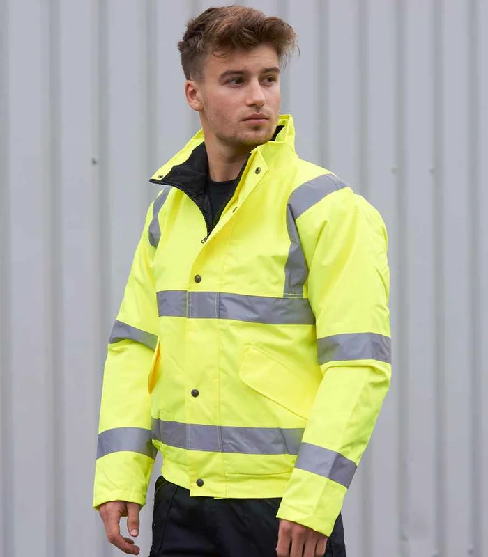 Portwest Portwest Hi-Vis Bomber Jacket in YEL