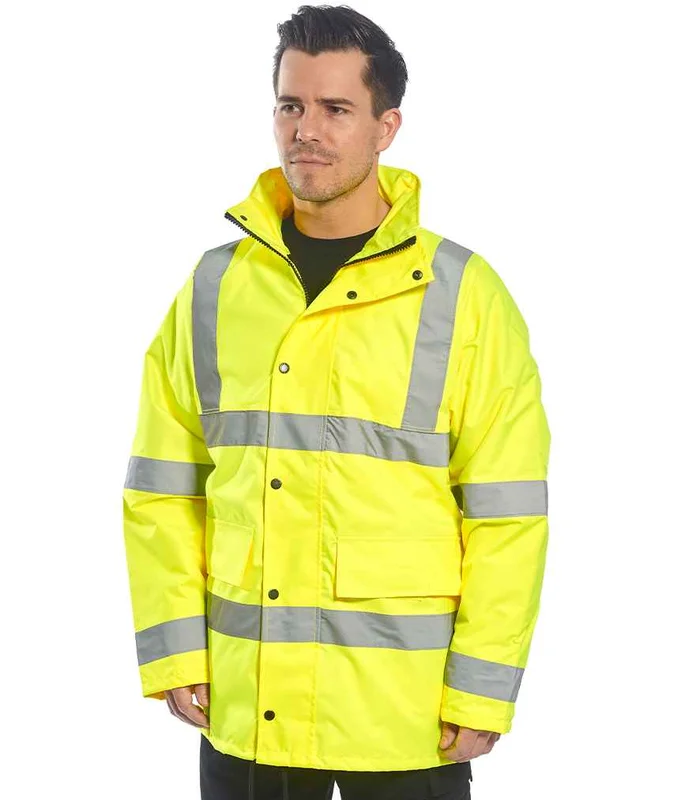 Portwest Portwest Hi-Vis 4-in-1 Traffic Jacket in YEL
