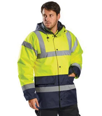 Portwest Portwest Hi-Vis Contrast Traffic Jacket in OR/NV