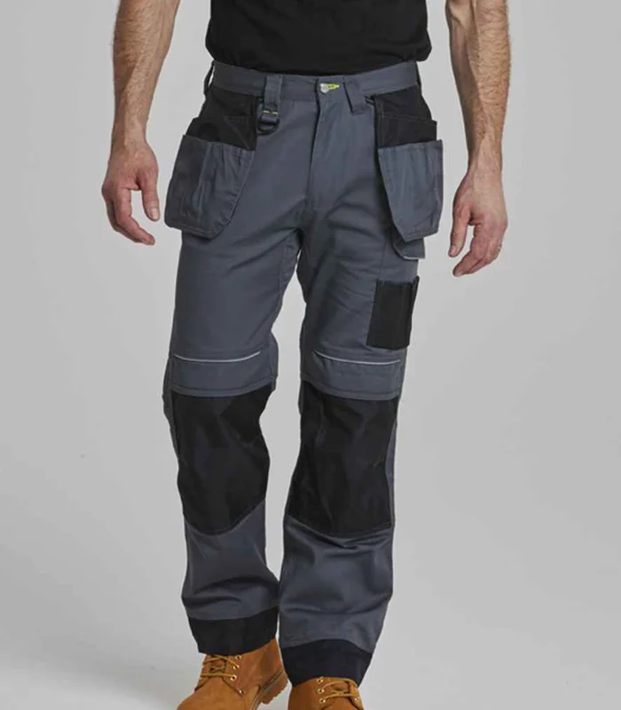 Portwest Portwest PW3 Work Holster Trousers in ZG/BK