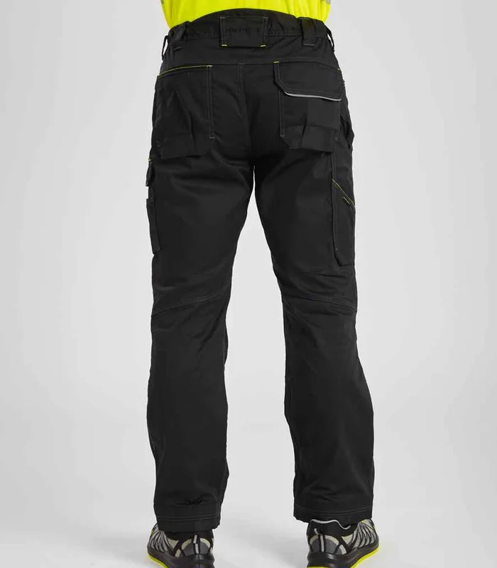 Portwest Portwest PW3 Lightweight Stretch Trousers in BLK
