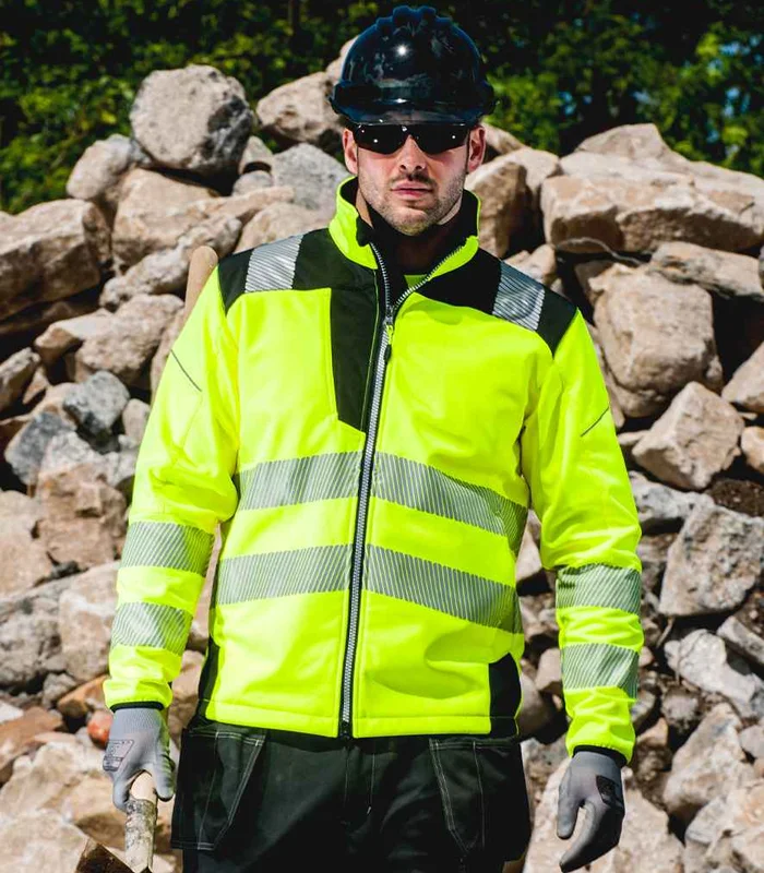 Portwest Portwest PW3 Hi-Vis Soft Shell Jacket