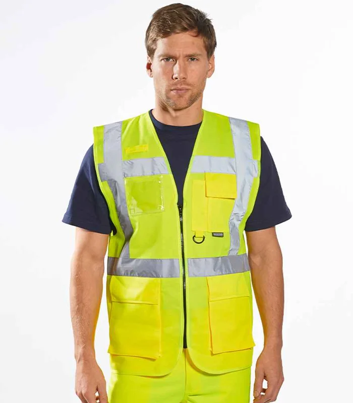 Portwest Portwest Hi-Vis Executive Vest in YEL