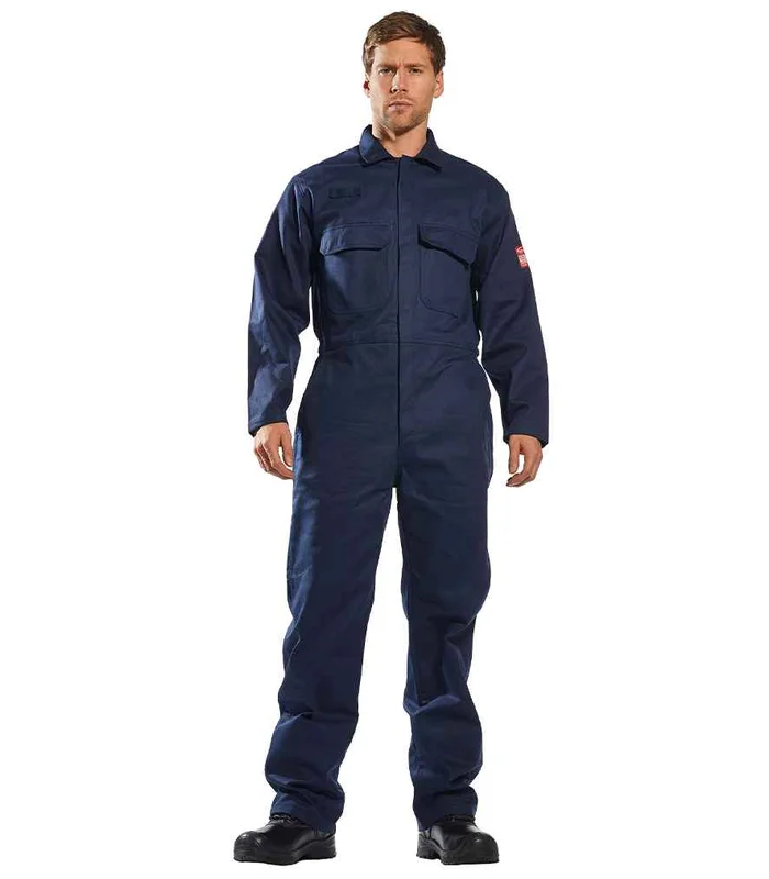 Portwest Portwest Bizweld™ Flame Resistant Coverall in NAV