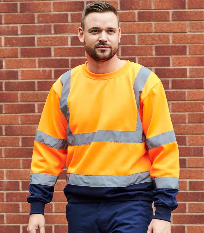 Portwest Portwest Hi-Vis Two Tone Sweatshirt in OR/NV