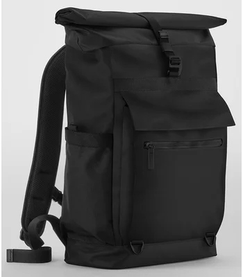 Quadra Quadra Axis Roll-Top Backpack in BLK
