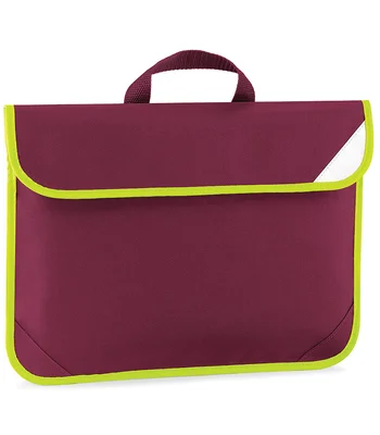 Quadra Quadra Enhanced-Viz Book Bag in BUR