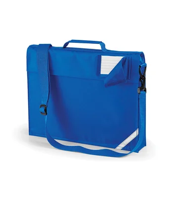 Quadra Quadra Junior Book Bag with Strap in BRO