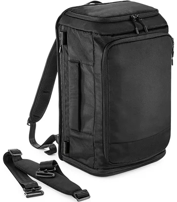 Quadra Quadra Pitch Black 72 Hour Weekender in BLK