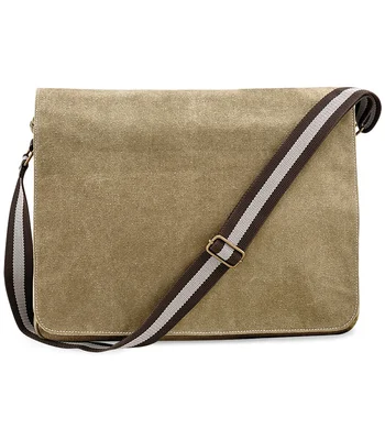 Quadra Quadra Vintage Canvas Despatch Bag in SAH