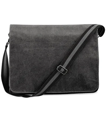 Quadra Quadra Vintage Canvas Despatch Bag in SAH