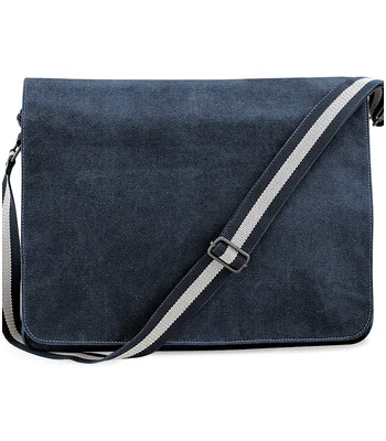 Quadra Quadra Vintage Canvas Despatch Bag in VON