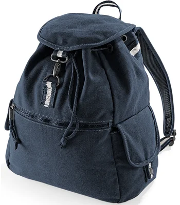 Quadra Quadra Vintage Canvas Backpack in VON