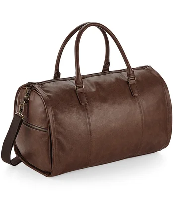 Quadra Quadra NuHide® Garment Weekender in TAN