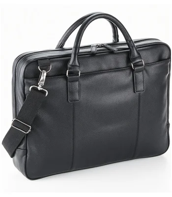 Quadra Quadra NuHide® Slimline Laptop Briefcase in BLK