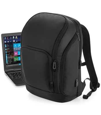 Quadra Quadra Pro-Tech Charge Backpack in BLK