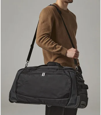 Quadra Quadra Tungsten™ Wheelie Travel Bag in BK/GP