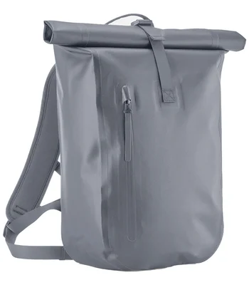 Quadra Quadra Waterproof Roll-Top Lite Backpack in BLK