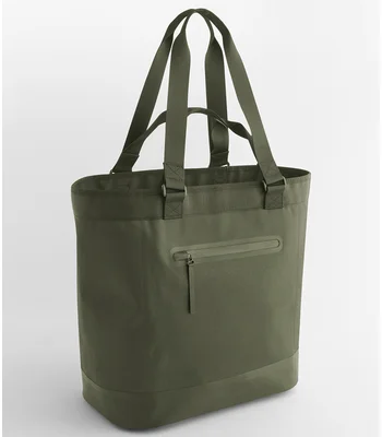 Quadra Quadra Waterproof 35 Litre Tote Bag in Olive Green