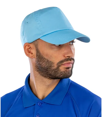 Result Headwear Result Cotton Cap in SKY