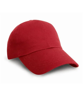 Result Headwear Result Heavy Cotton Drill Pro-Style Cap in RED