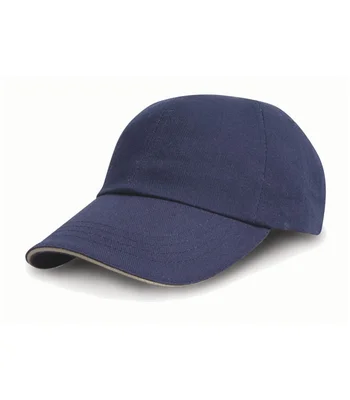 Result Headwear Result Heavy Cotton Drill Pro-Style Cap in NAV