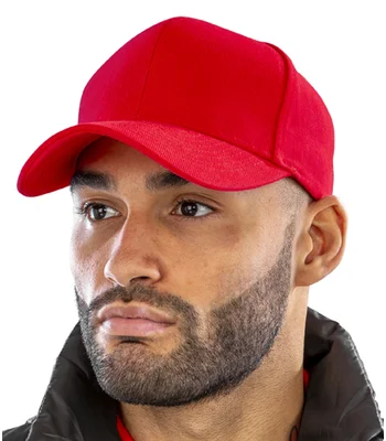 Result Headwear Result Pro-Style Heavy Brushed Cotton Cap in ROY