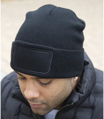 Result Winter Essentials Result Double Knit Thinsulate™ Printers Beanie in FLO