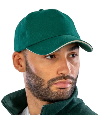 Result Headwear Result Printers/Embroiderers Cap in BLK