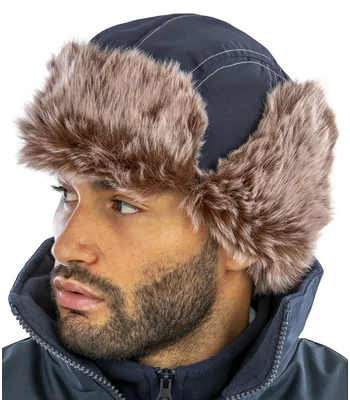 Result Winter Essentials Result Classic Sherpa Hat in BLK
