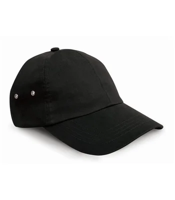 Result Headwear Result Plush Cap in BLK