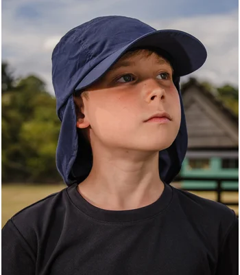 Result Headwear Result Kids Legionnaires Cap in NAV
