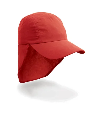 Result Headwear Result Kids Legionnaires Cap in RED