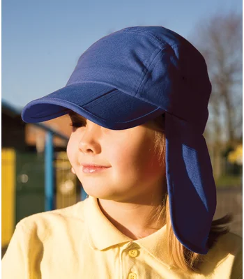 Result Headwear Result Kids Fold Up Legionnaires Cap in NAV