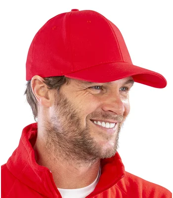 Result Headwear Result Memphis Brushed Cotton Cap in LIM