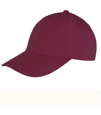 Result Headwear Result Memphis Brushed Cotton Cap in BUR