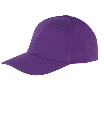 Result Headwear Result Memphis Brushed Cotton Cap in PUR