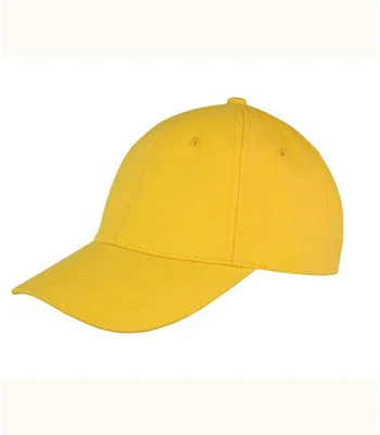 Result Headwear Result Memphis Brushed Cotton Cap in YEL