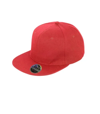 Result Headwear Result Original Bronx Snapback Cap in RED